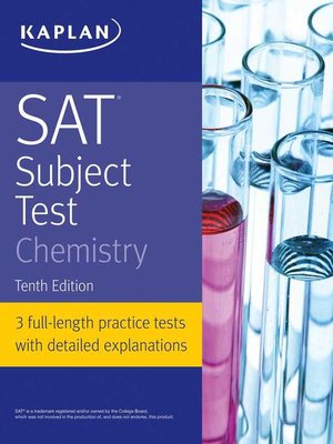cover image of SAT Subject Test Chemistry